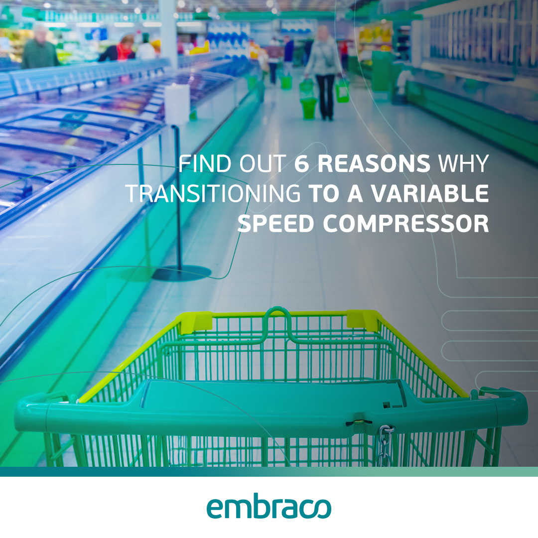 Decrease Energy Consumption by up to 33% in Commercial Applications by Transitioning to a Variable Speed Compressor