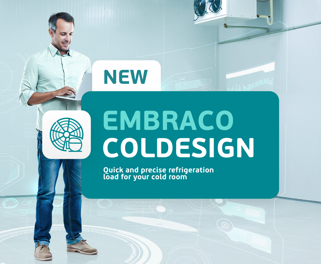 Embraco offers free software to  define cold room specifications