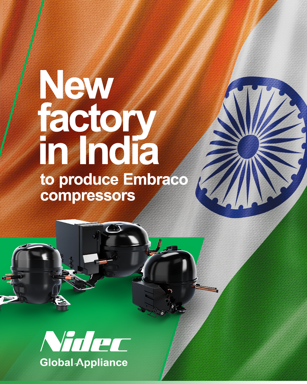 Embraco compressors to be manufactured also in India
