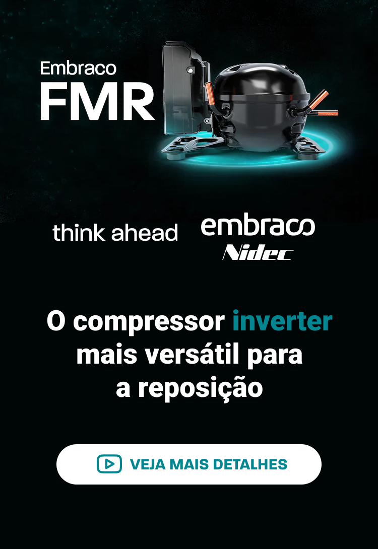 FMR - O compressor inverter mais versátil para a reposição